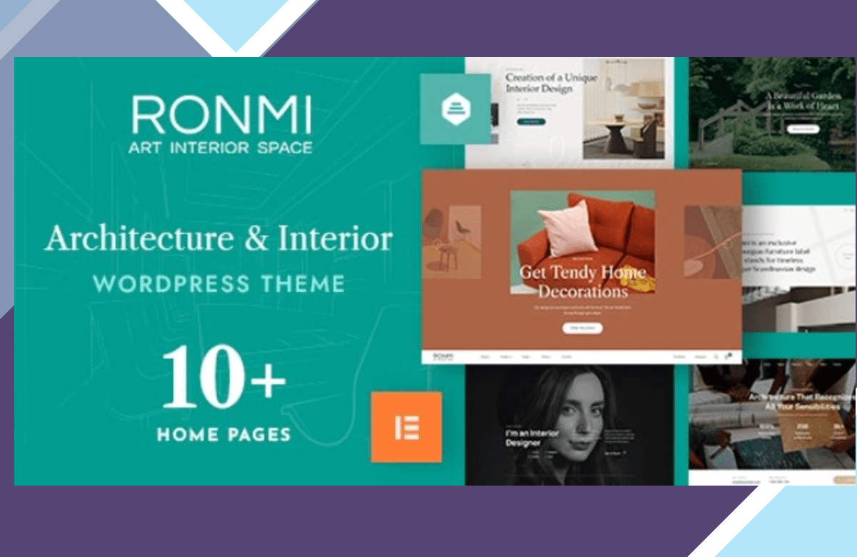 Ronmi – Architecture and Interior Design WordPress Theme screenshot