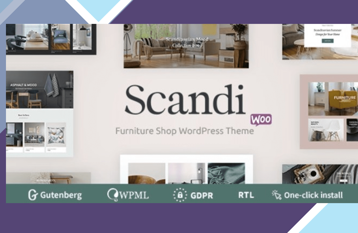 Scandi – Decor and Furniture Shop WooCommerce Theme screenshot