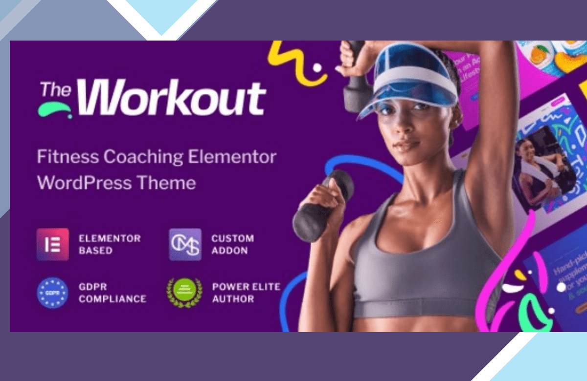 The Workout – Trainer Fitness WordPress Theme screenshot