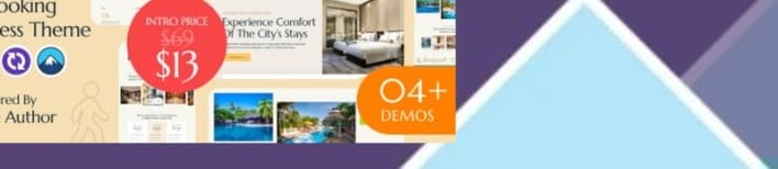 EliteStay – Hotel Booking WordPress Theme screenshot