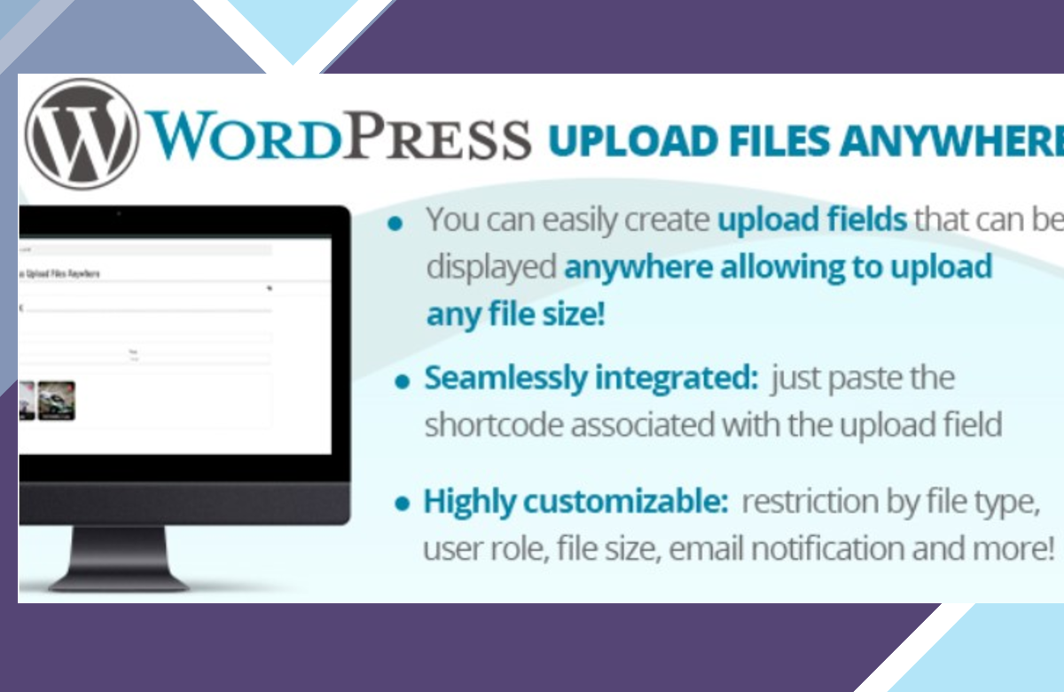WordPress Upload Files Anywhere screenshot