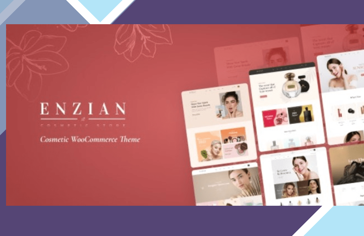 Enzian – Beauty and Cosmetic WooCommerce Theme screenshot