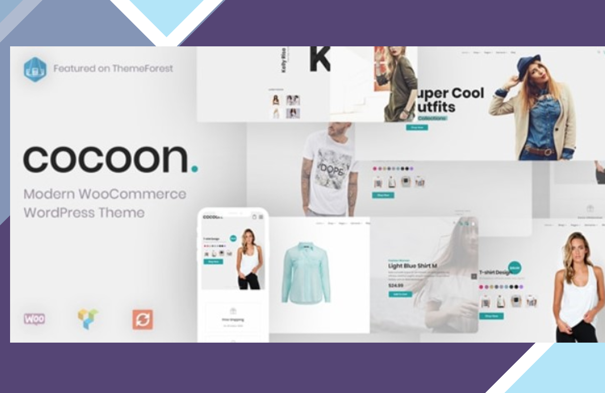 Cocoon – Modern WooCommerce WordPress Theme screenshot