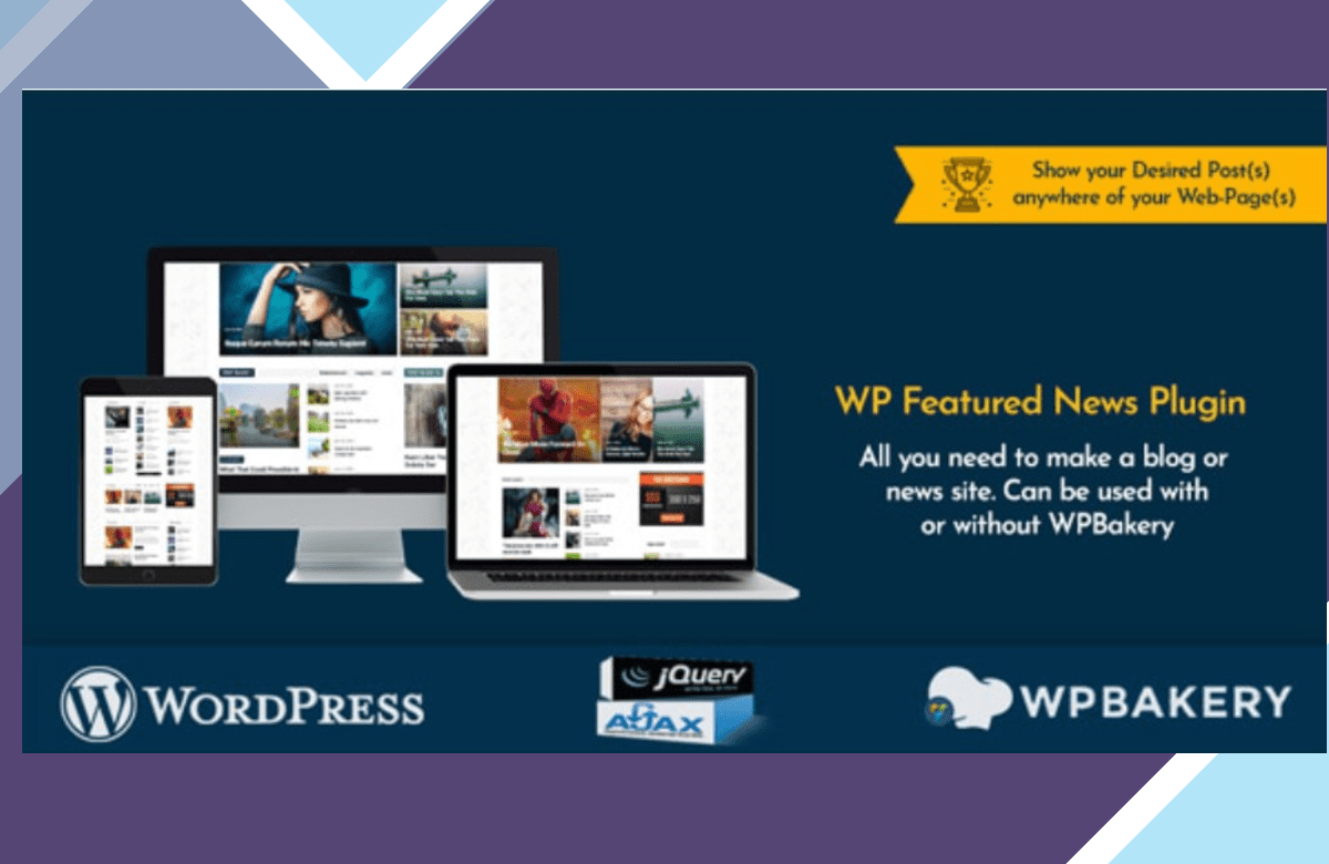 WP Featured News screenshot