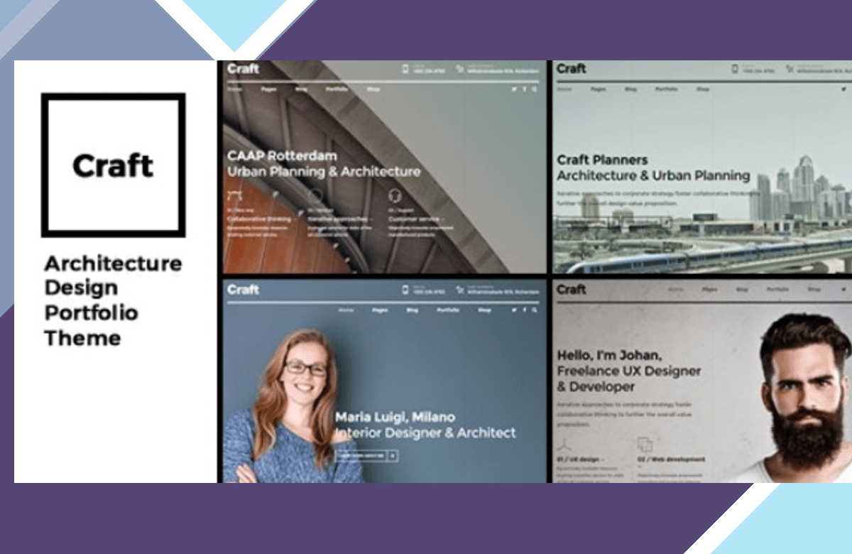 Craft Portfolio – Architecture and Design screenshot