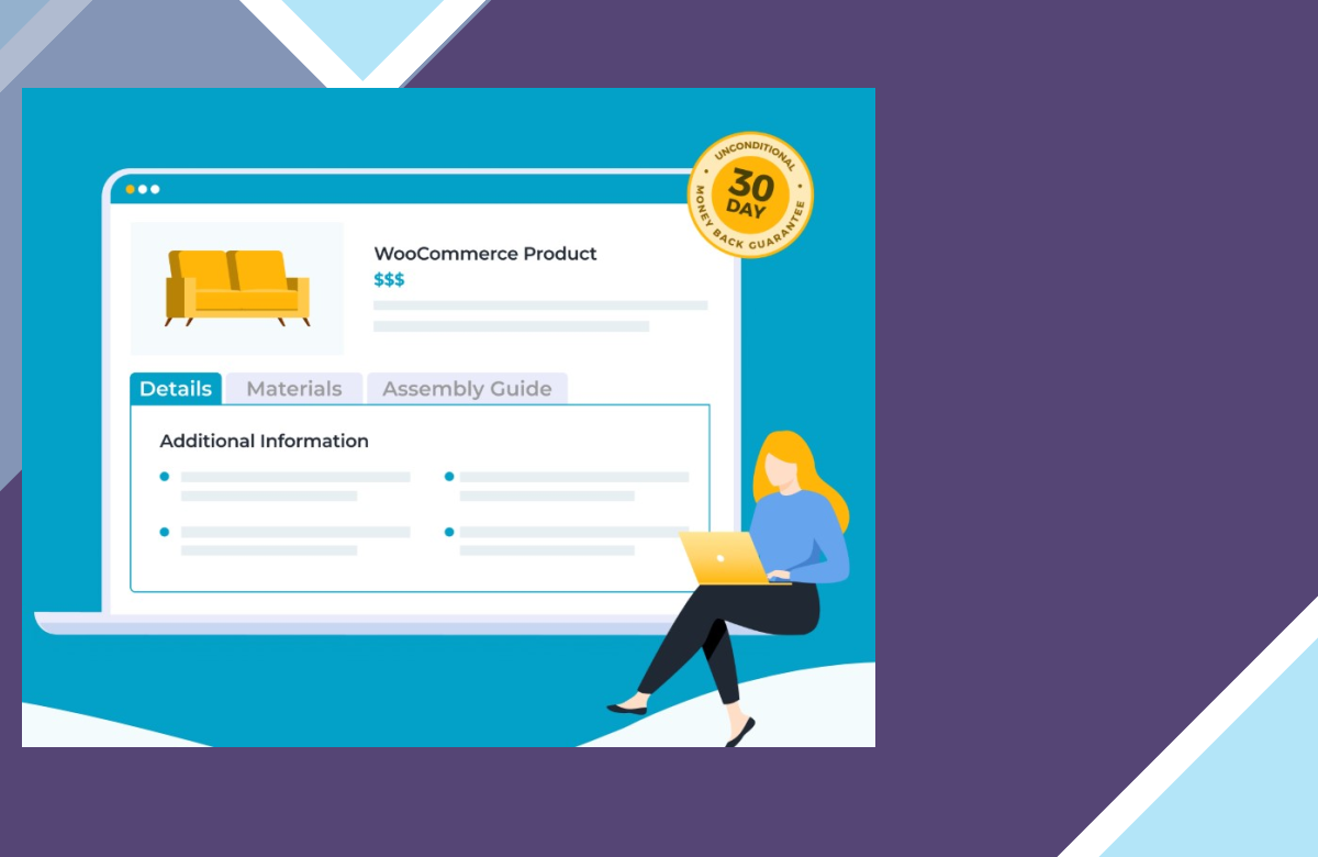 WooCommerce Product Tabs Pro screenshot