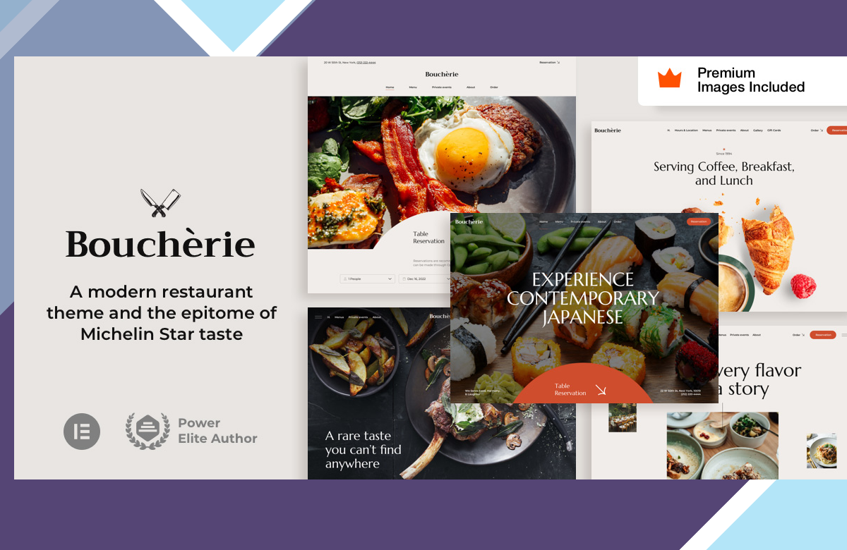 Boucherie – Restaurant WordPress Theme screenshot