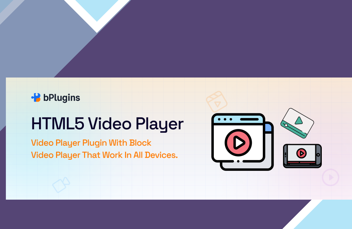 HTML5 Video Player WordPress Plugin screenshot