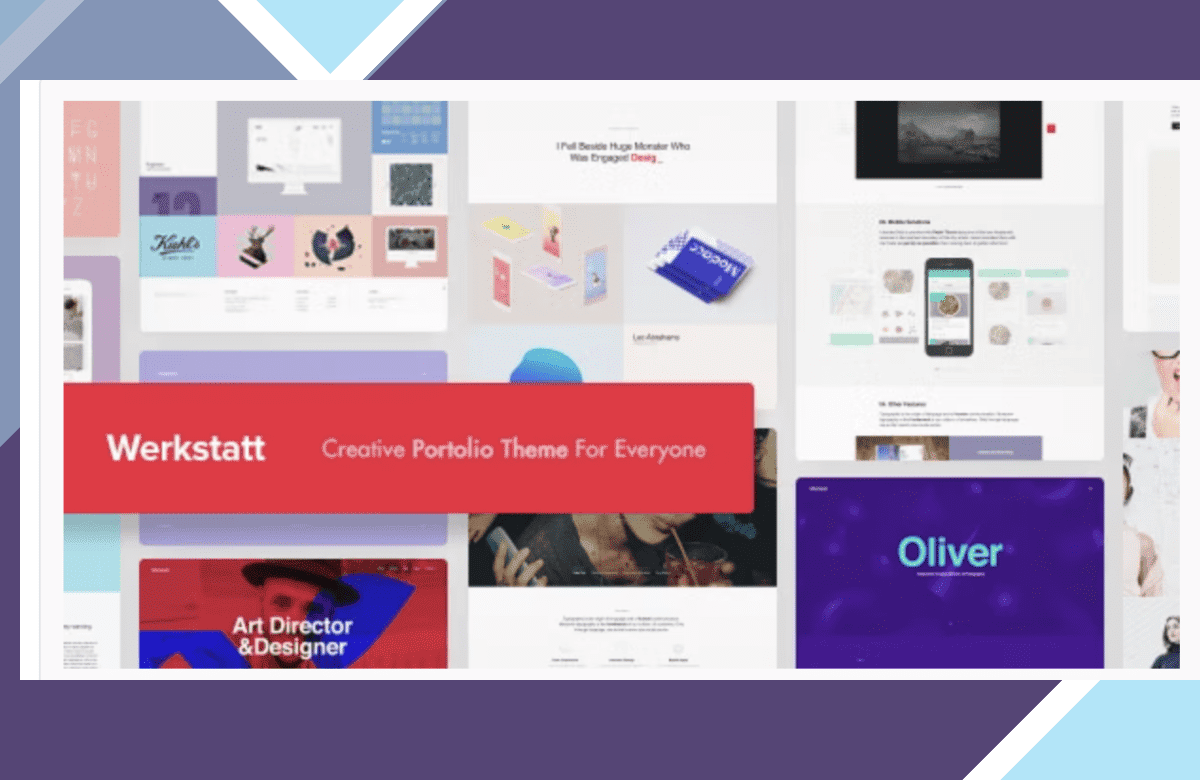 Werkstatt – Creative Portfolio WordPress Theme screenshot