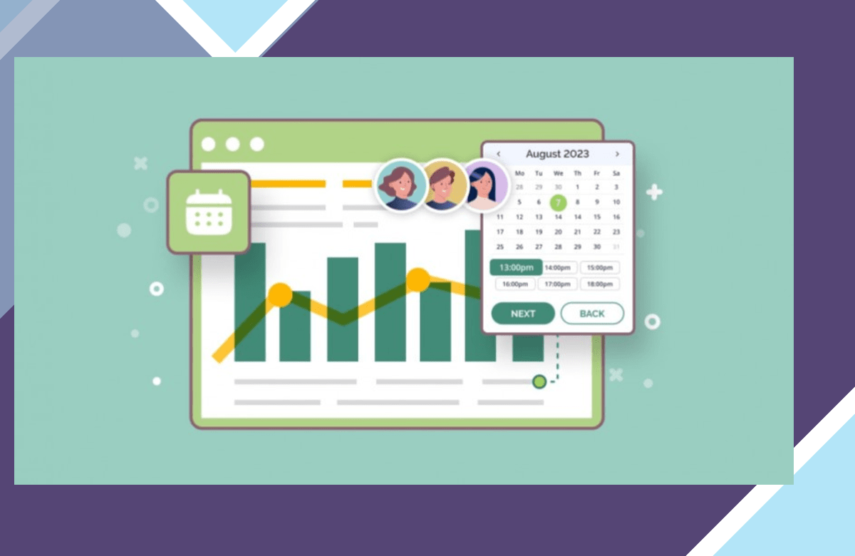 Google Analytics for Appointment Booking screenshot