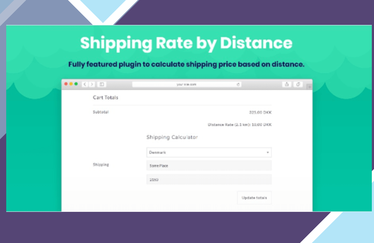 Shipping Rate by Distance for WooCommerce screenshot
