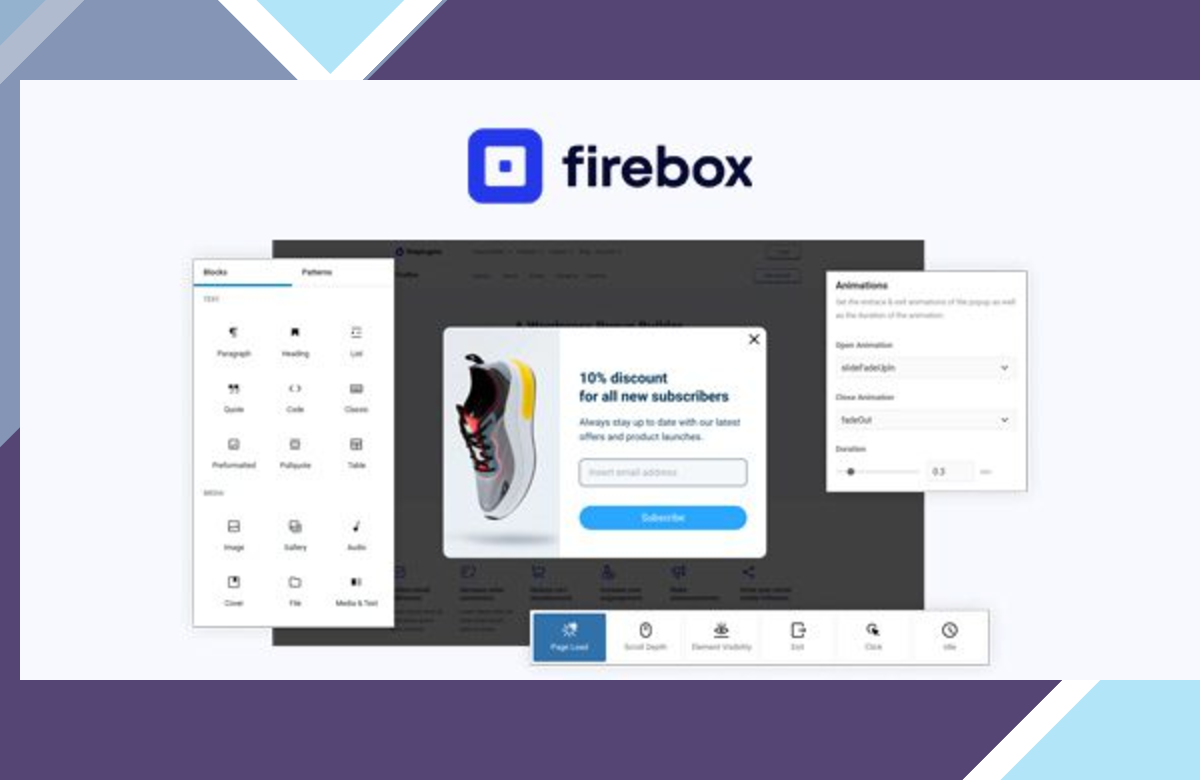 Firebox Pro – WordPress Popup Builder Plugin screenshot