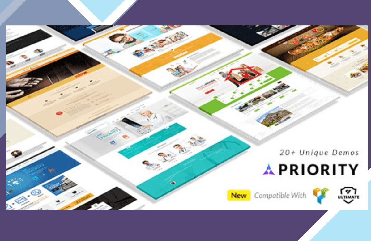 Priority – Multipurpose WordPress Theme screenshot