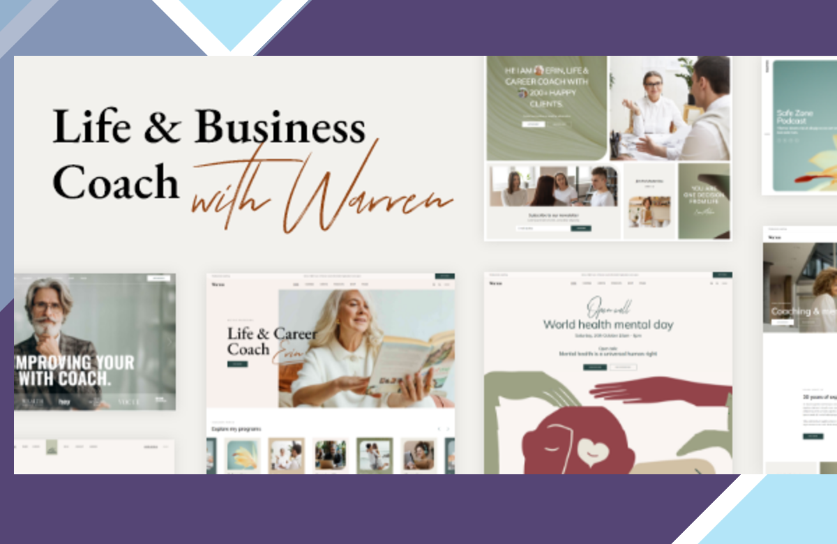 Coaching | Life And Business Coach WordPress Theme screenshot