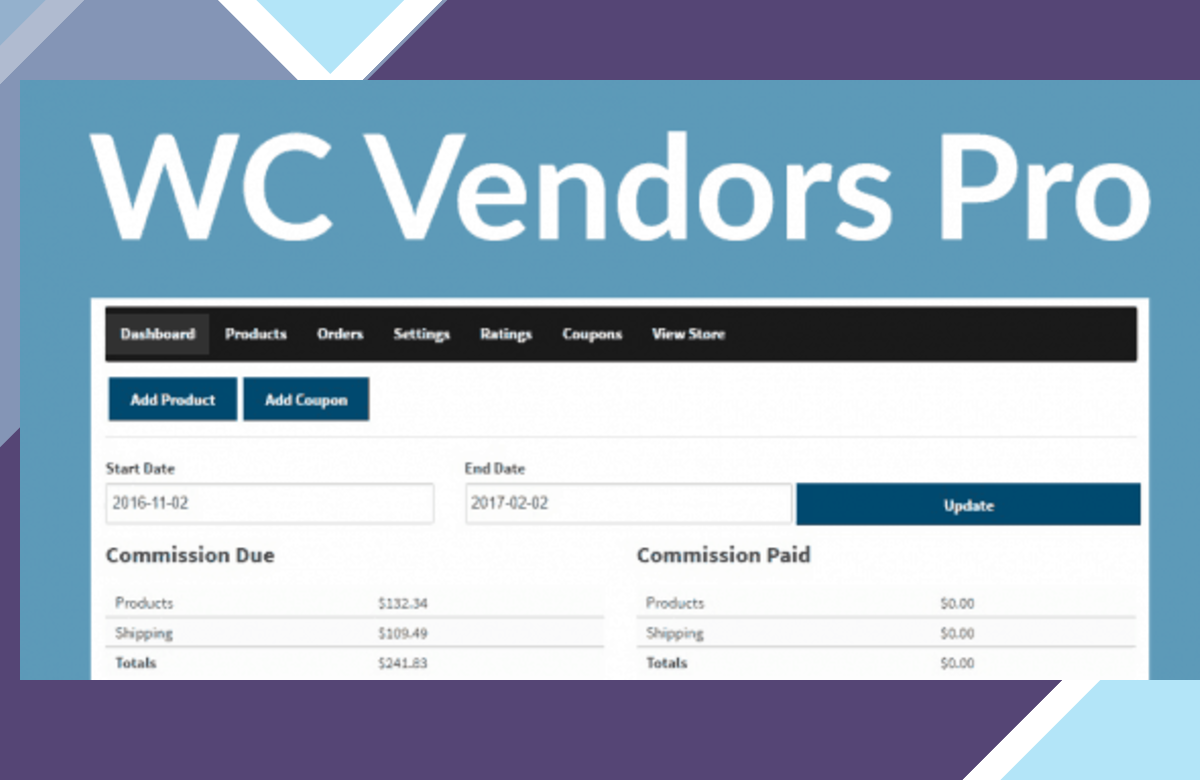 WC Vendors Pro – Marketplace Plugin for WordPress screenshot