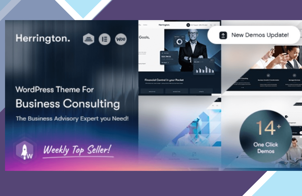 Herrington – Business Consulting WordPress Theme screenshot