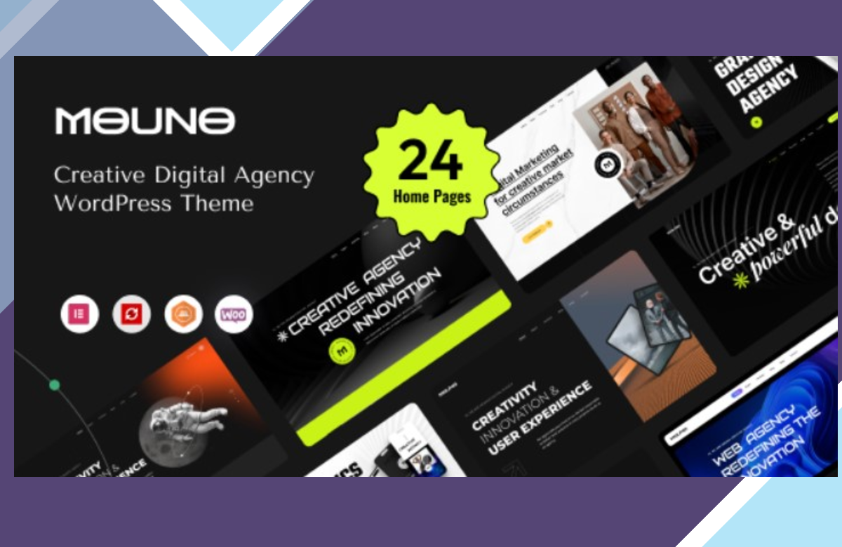Mouno – Creative Digital Agency WordPress Theme screenshot