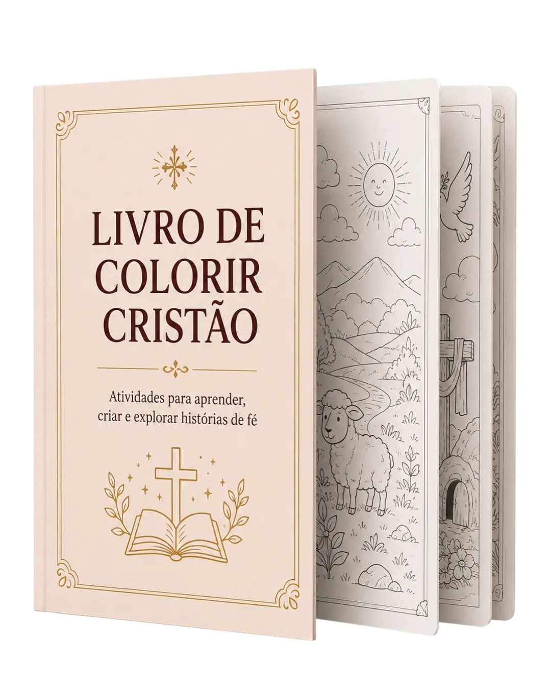 Ebook Livro de Colorir Cristão