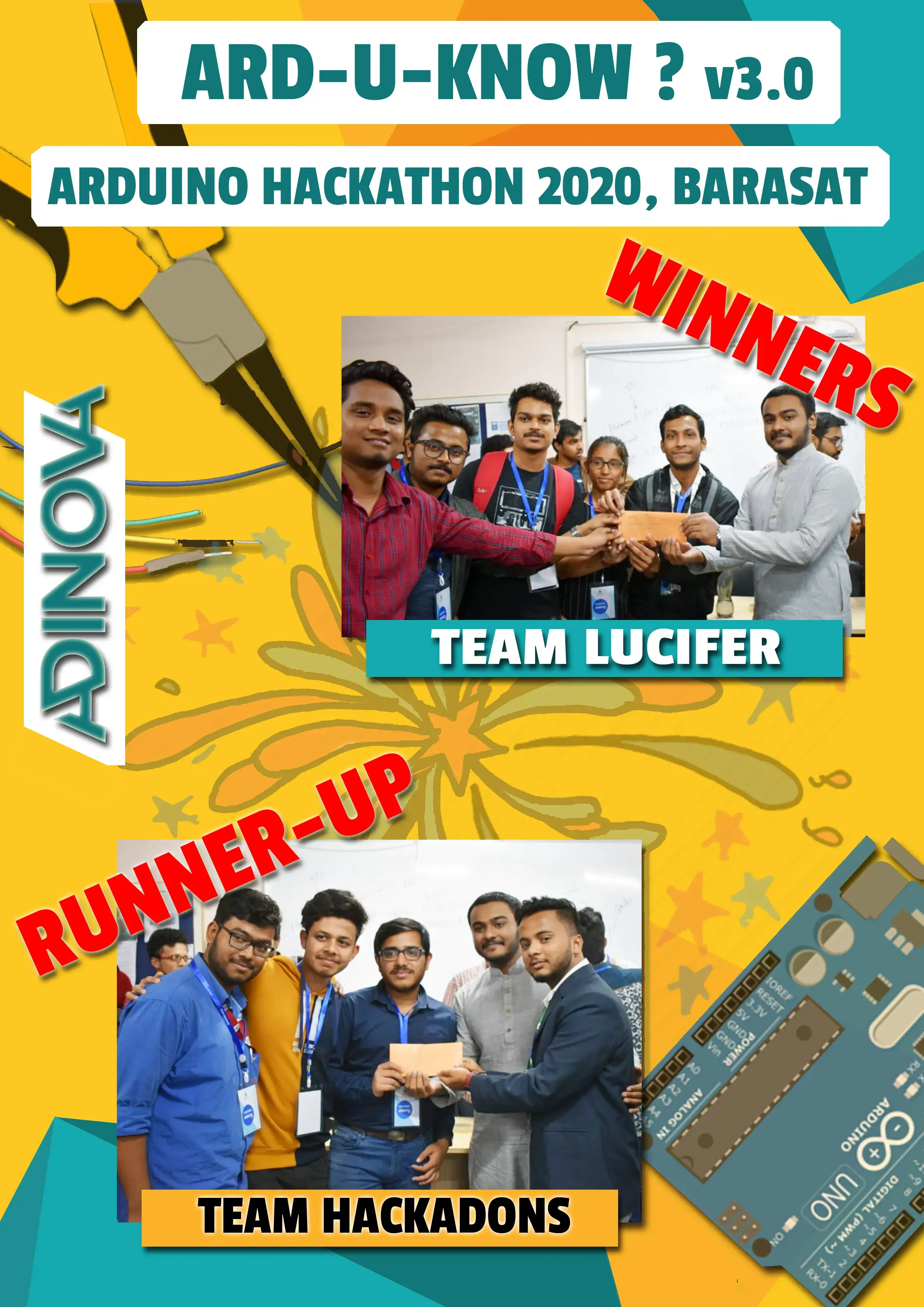 Results of Arduino Hackathon 2020 - Adamas Barasat