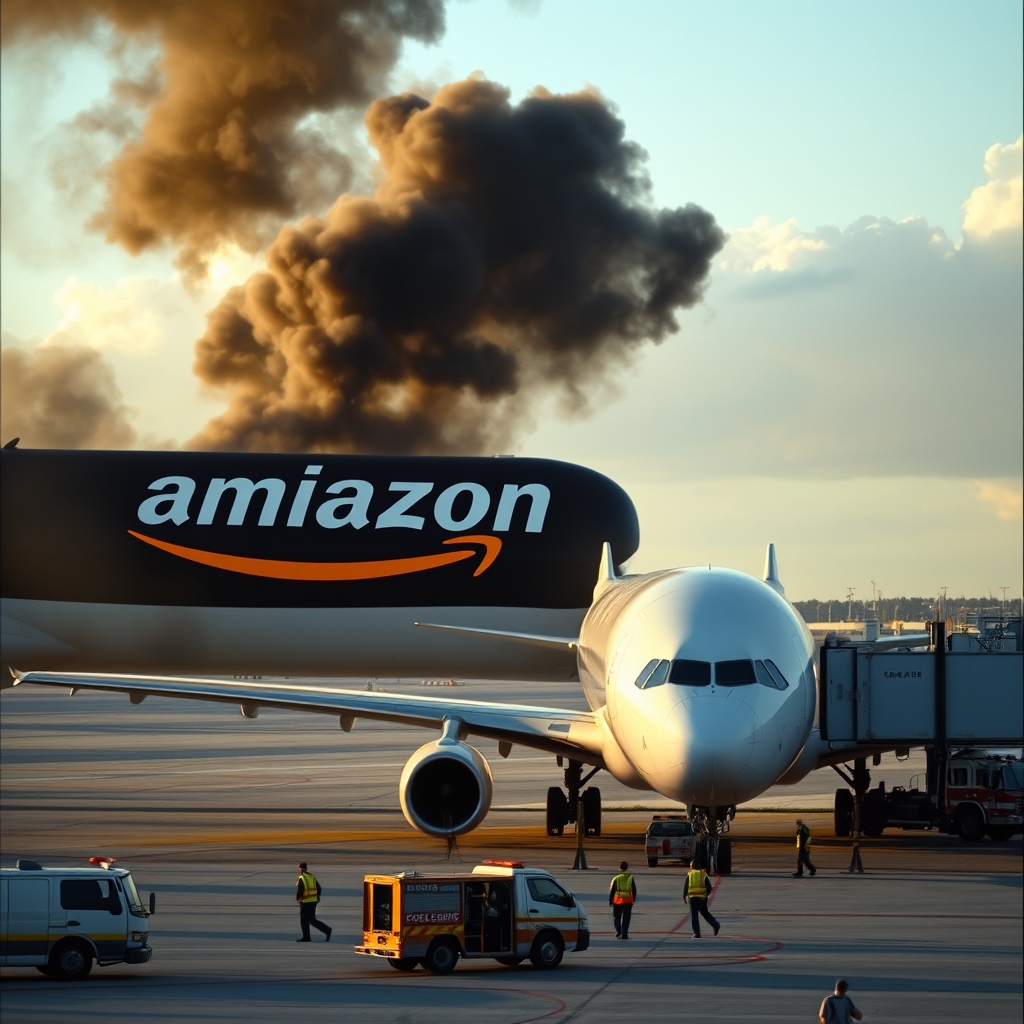Five dead after Amazon cargo plane crashes at Miami airport