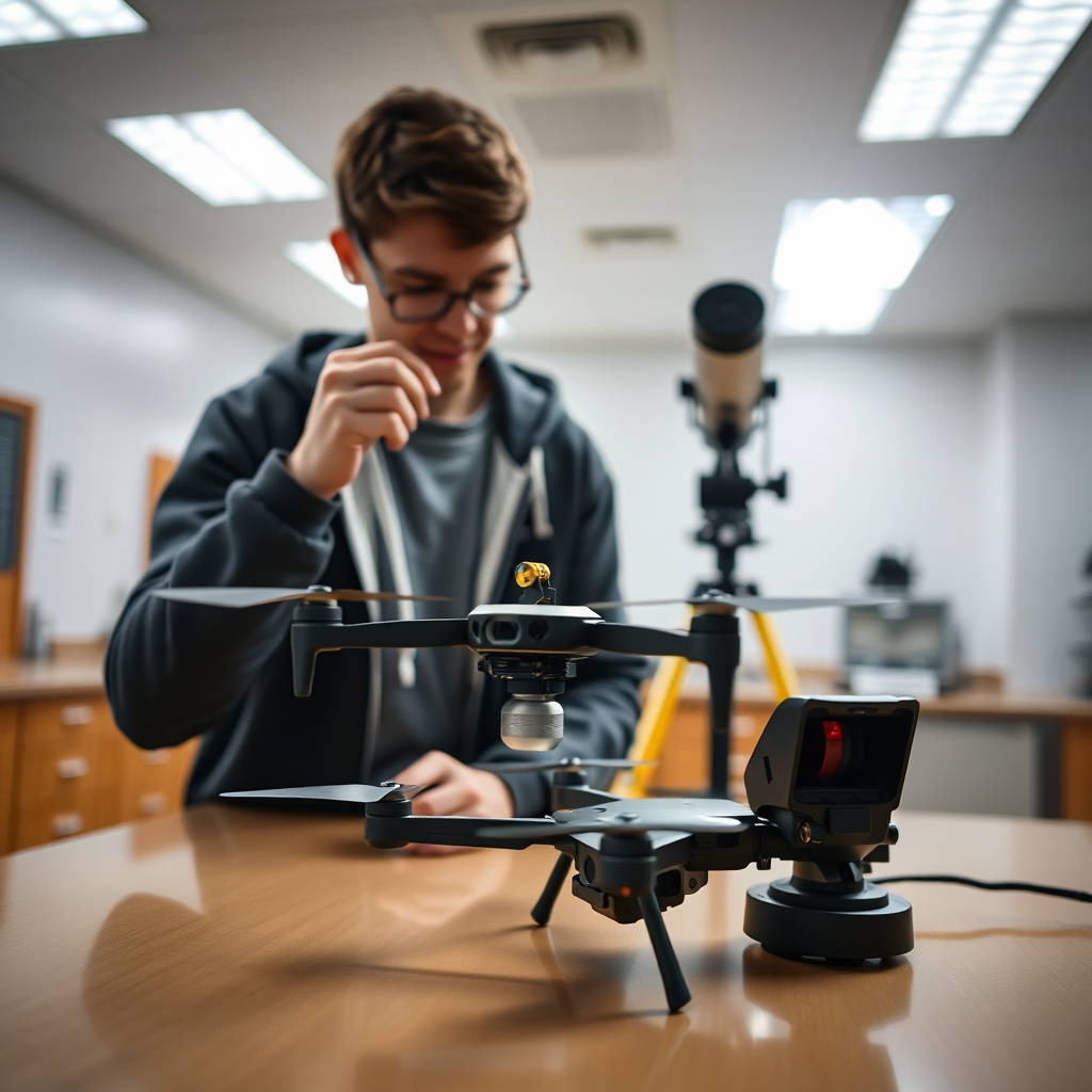 Student‑Built Radar Retroreflector Tested on Drone: A Cheap Way to Track Small Spacecraft