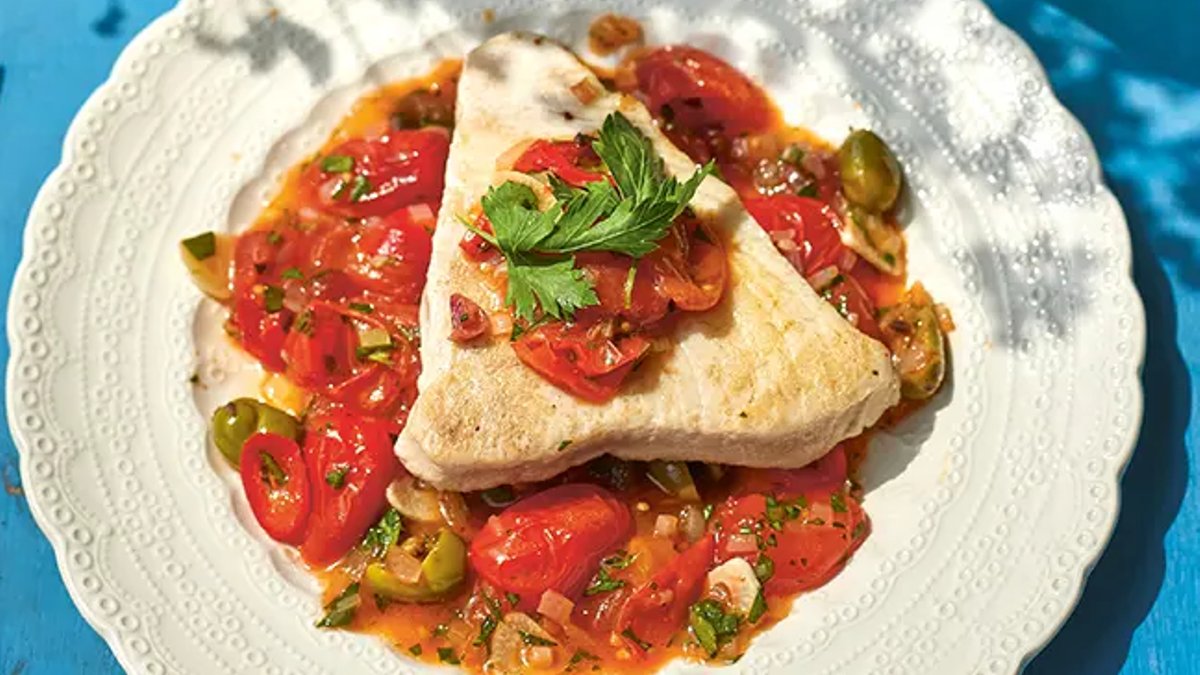Sardinian Tuna Steaks Dipped in Tomato Sauce