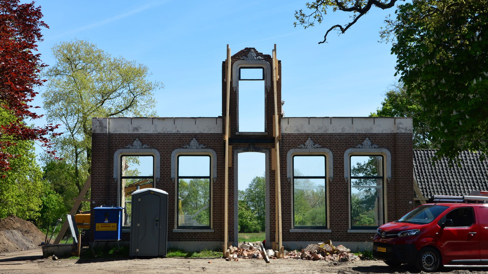 Historic Granary Undergoes Major Renovation Work