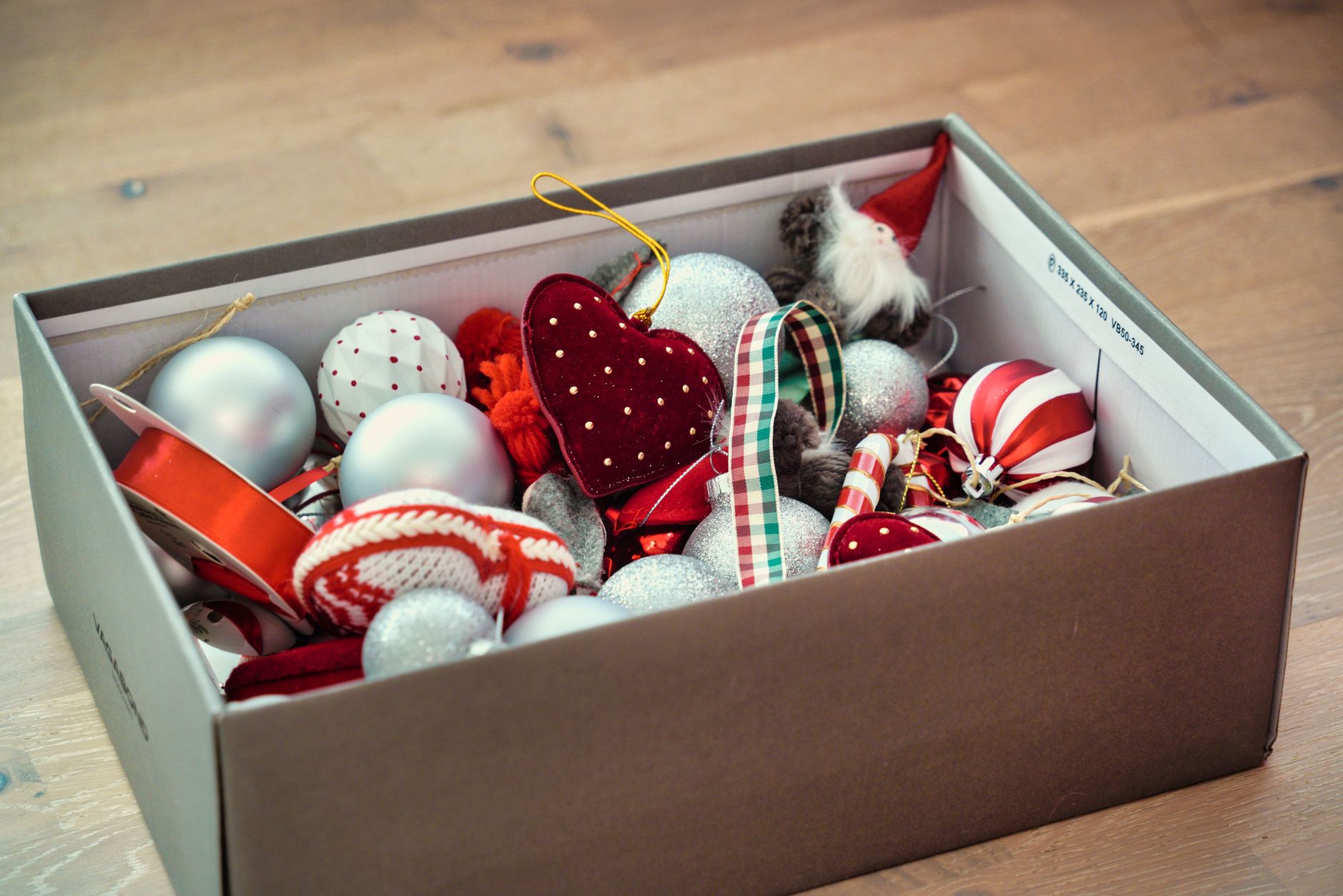 Fix all of your Christmas items and organize them before the next holiday season!