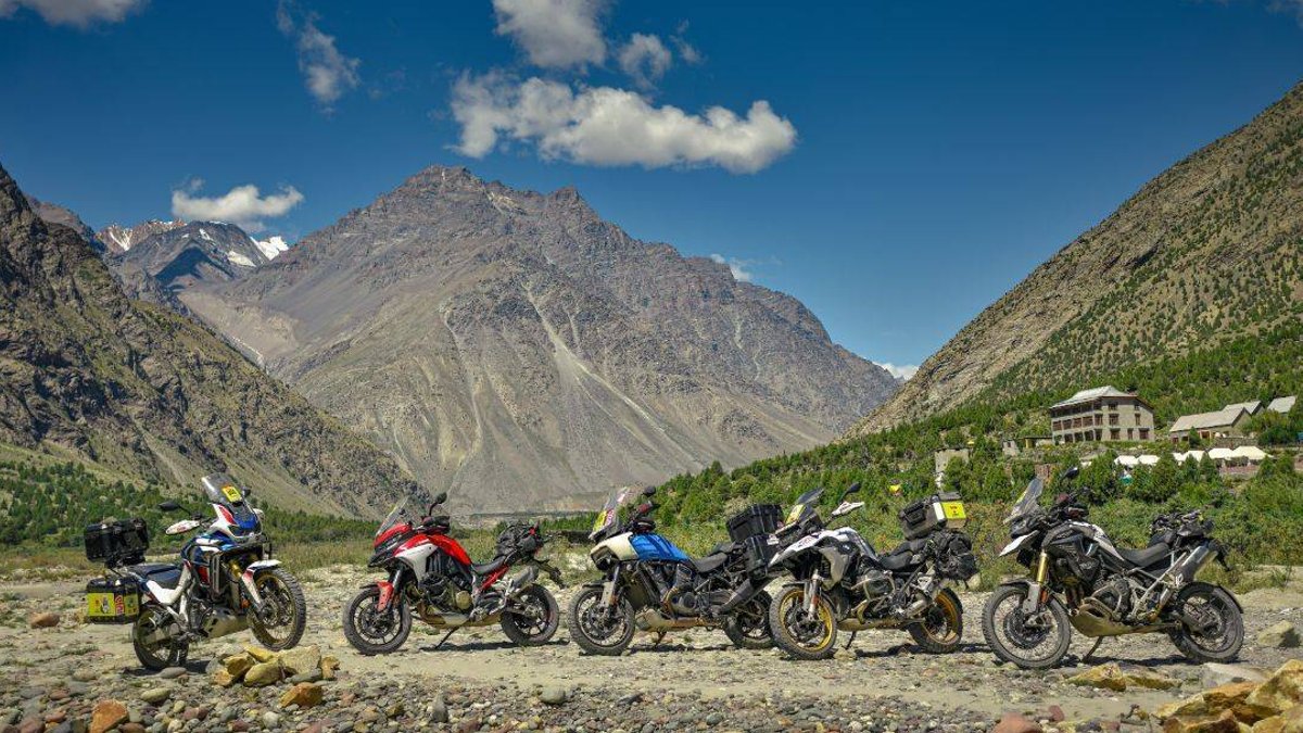 Adventure bikes face off in latest test ride - adventure bikes