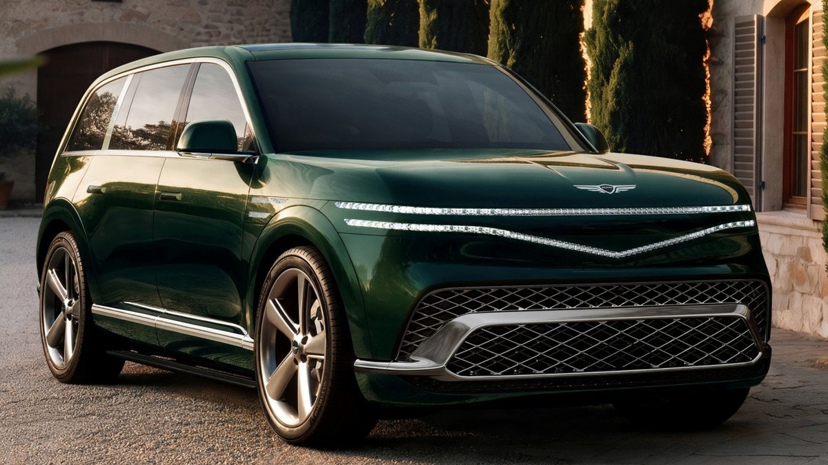 Genesis GV90 adds luxury touches to flagship EV Genesis GV90 adds luxury touches to flagship EV - luxury electric suv