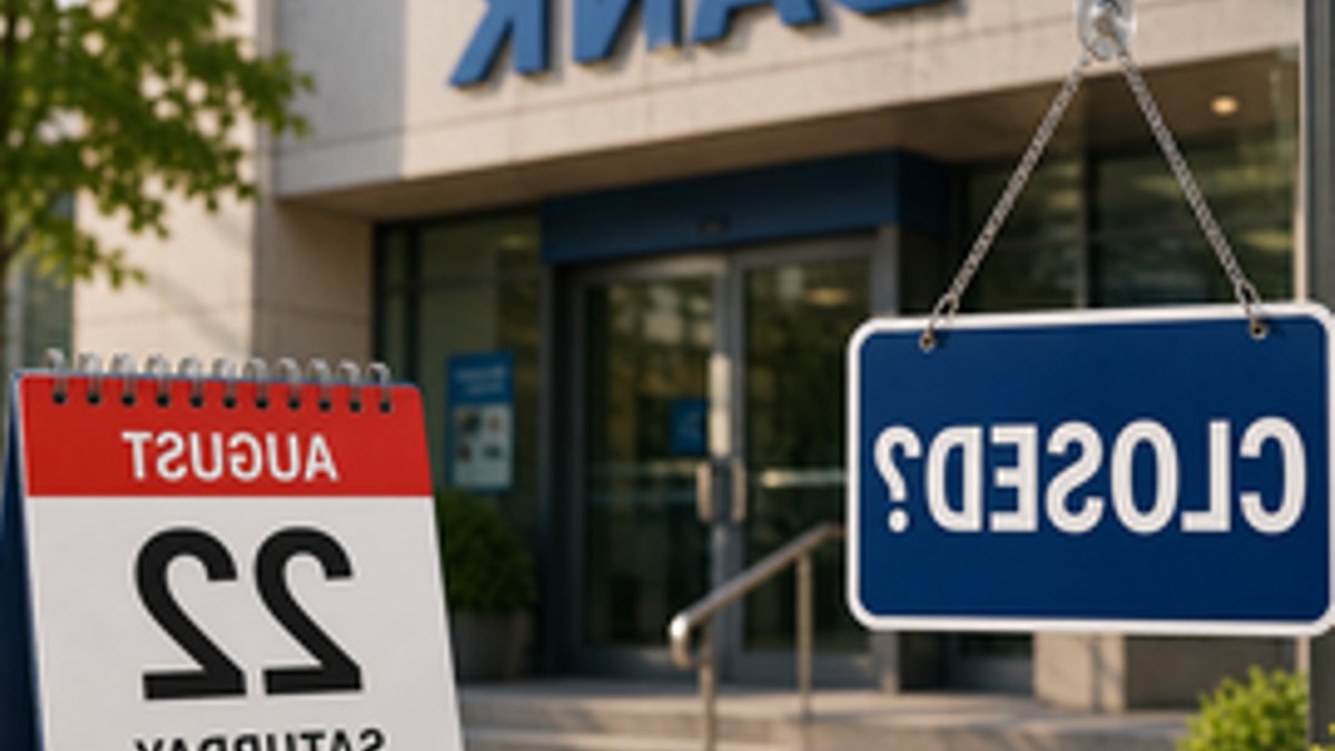 Banks closed for Saturday holiday today Banks closed for Saturday holiday today - banks closed