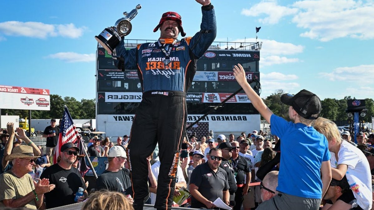 Matt Hagan Rallies From Fifth to NHRA Victory - nhra racing