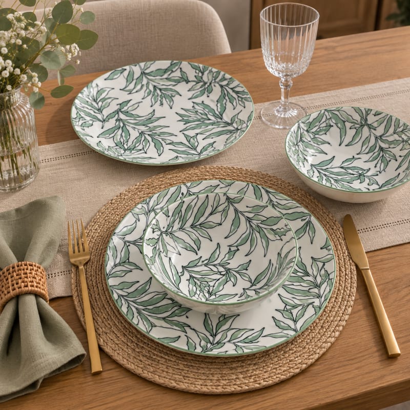 SET DE PLATOS 24 PCS