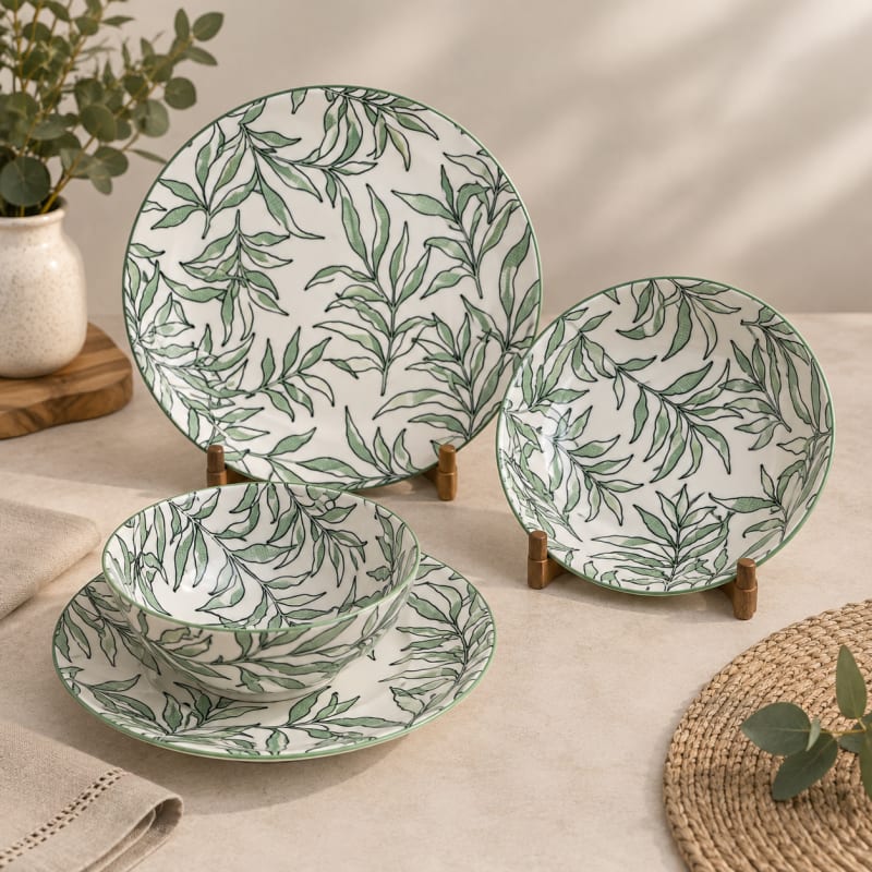 SET DE PLATOS 24 PCS