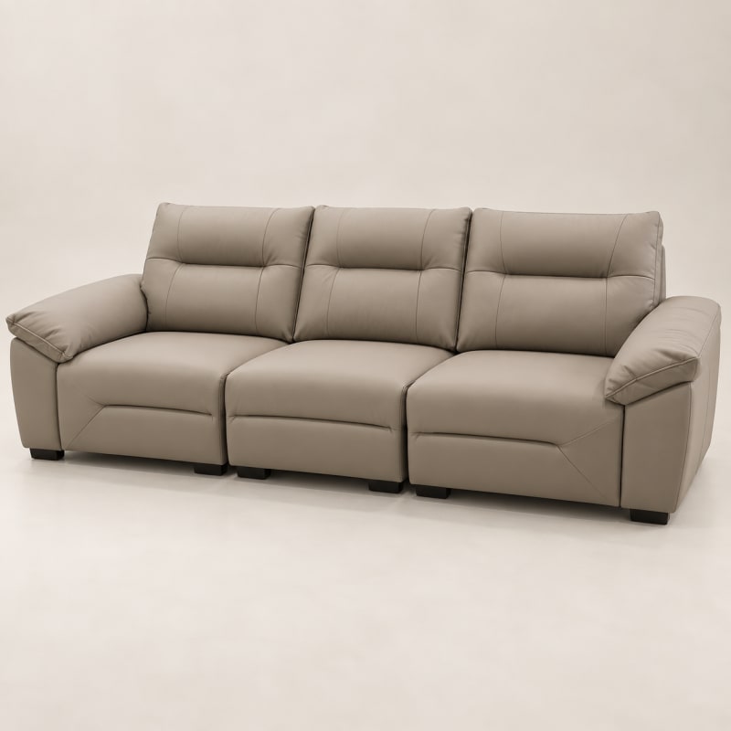 SOFA 3L CUERO 