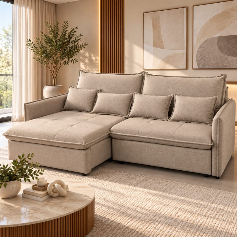 SOFÁ CAMA METROPOLE 3 LUGAR 