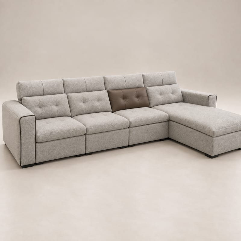 SOFÁ CON CHAISE 