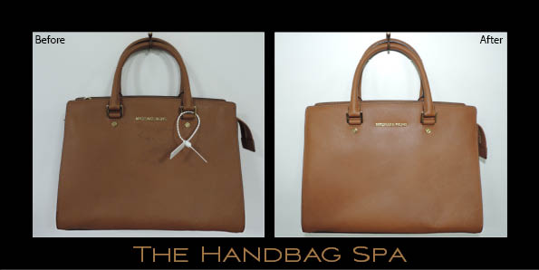 cleaning the Saffiano leather