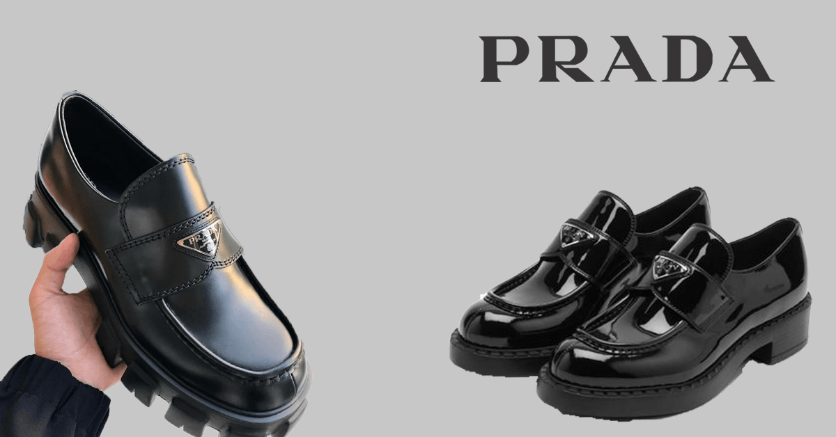 Prada handmade shoes discount