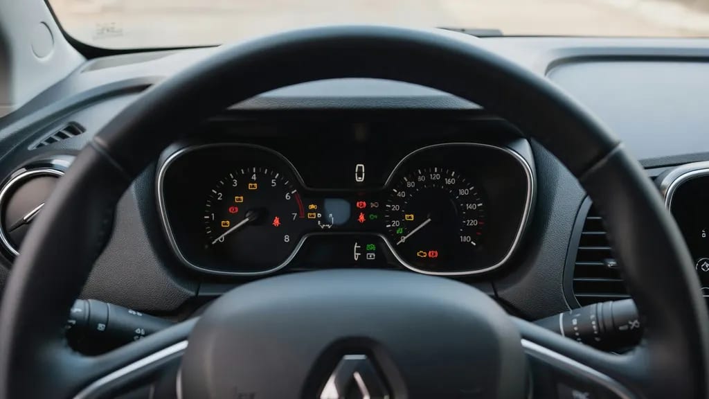 Renault Captur Opis Kontrolek