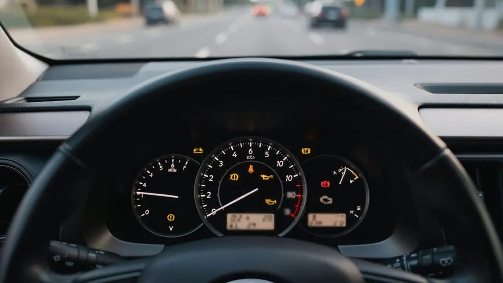 Kontrolki Toyota rav4 Opis