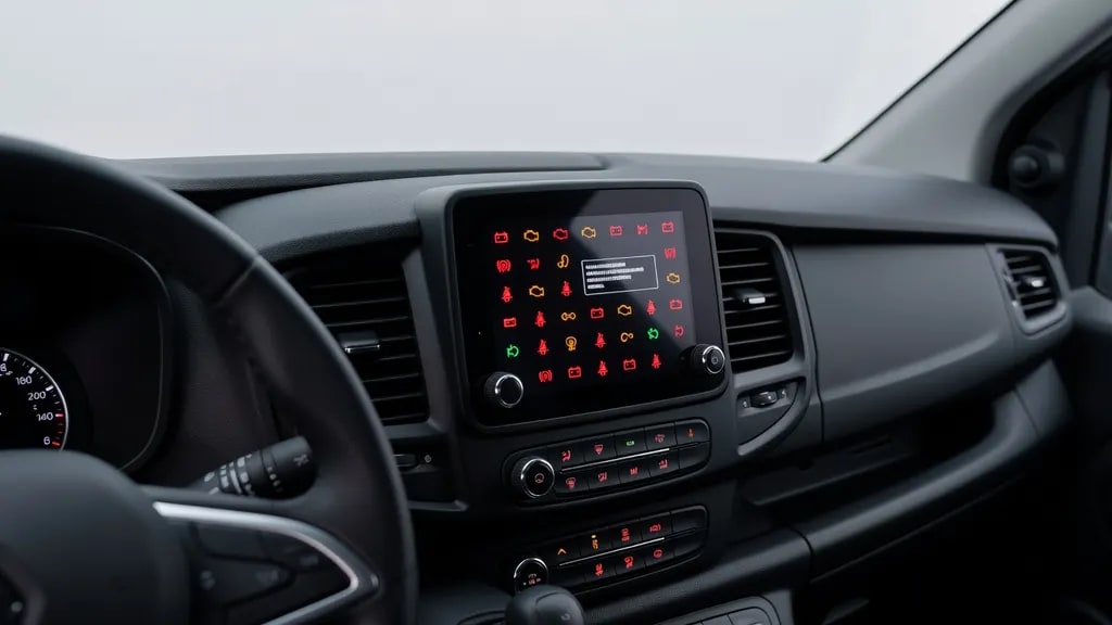 Renault Trafic Opis Kontrolek