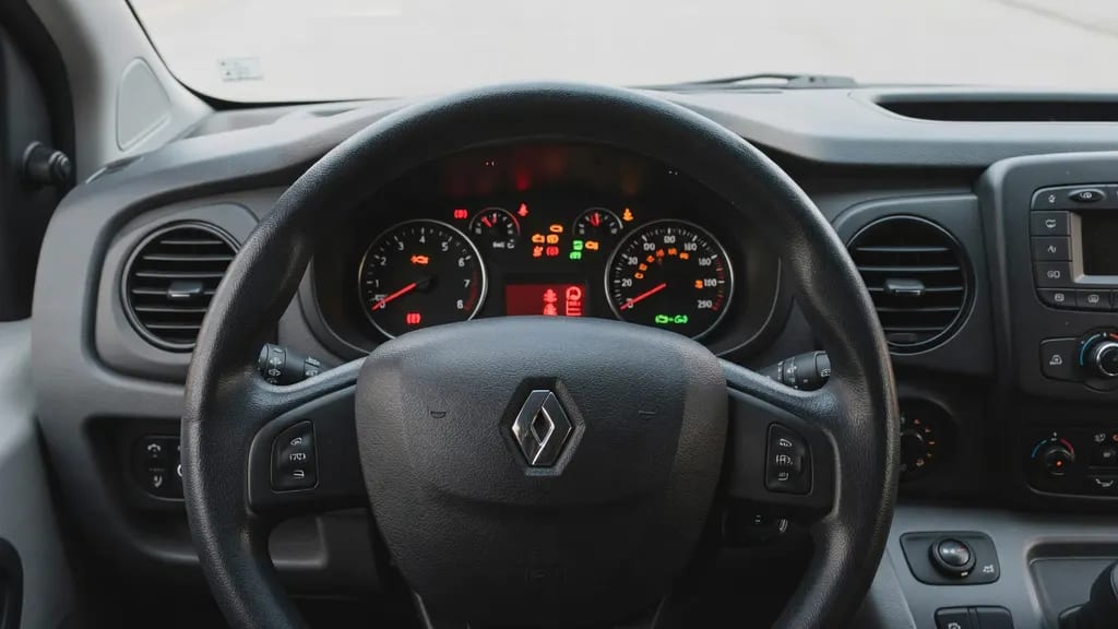 Renault Trafic Opis Kontrolek
