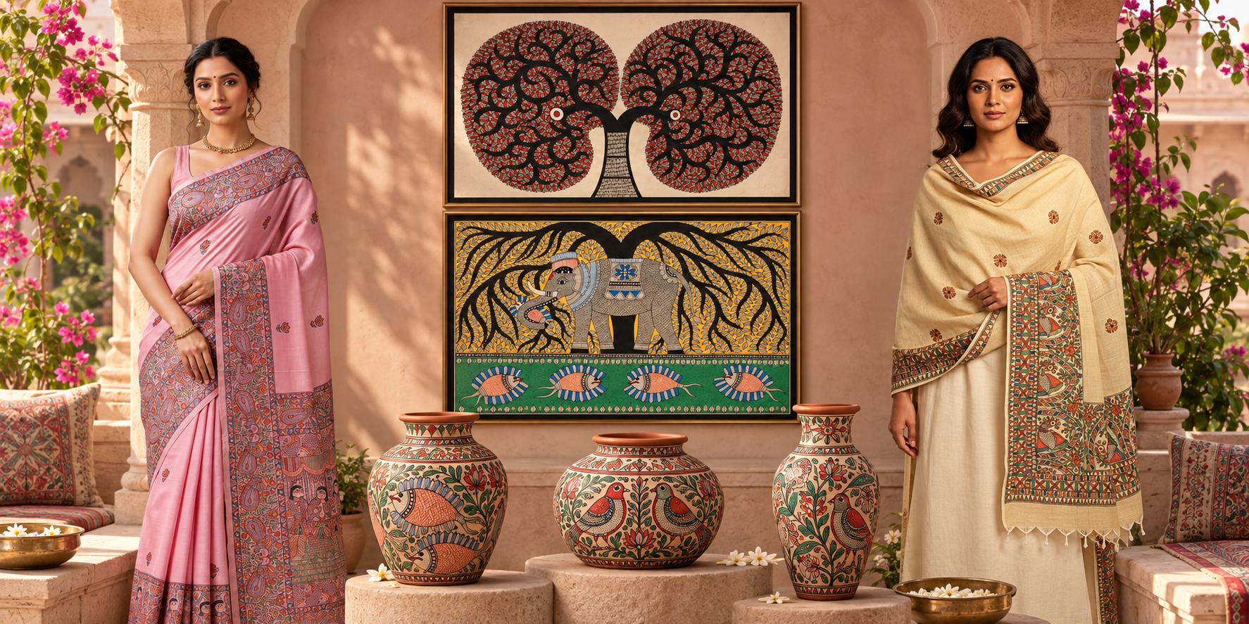 Featured Mithila painting