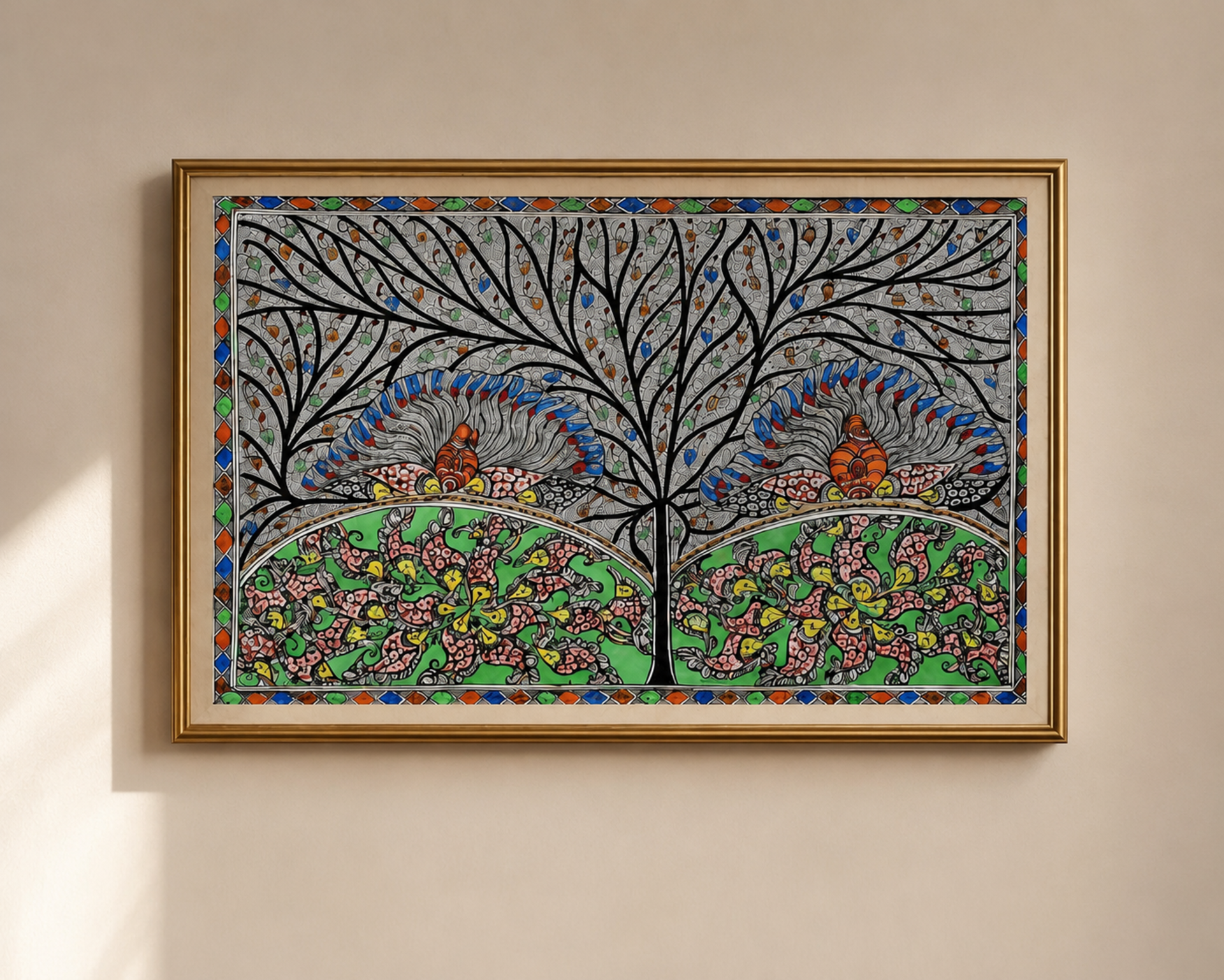 Mithila's Kalpavriksha and Mayur view 4