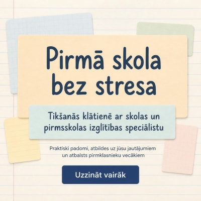 Vai mans bērns ir gatavs skolai?
