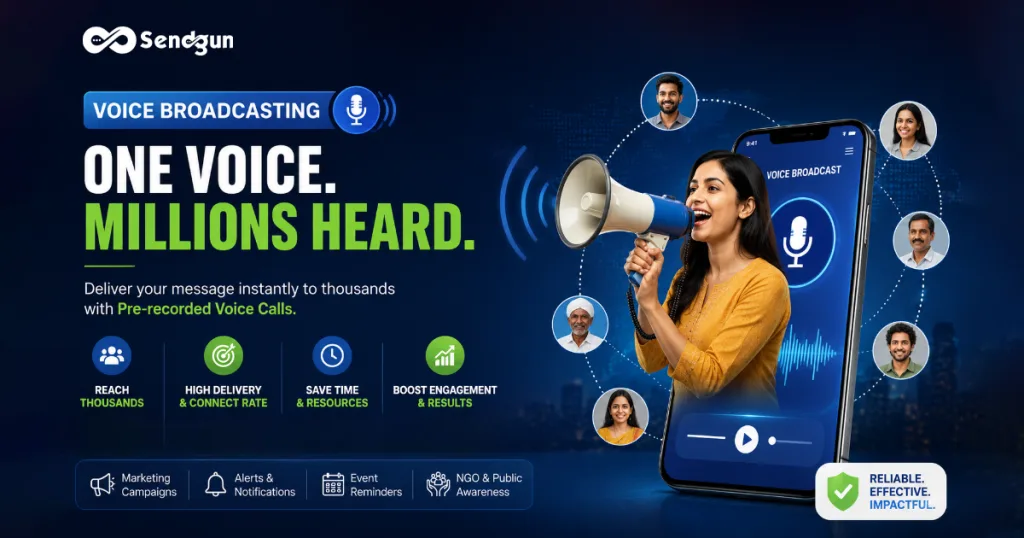 Voice broadcasting