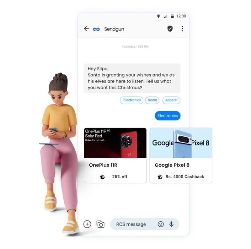 RCS Business Messaging with Rich Media Support