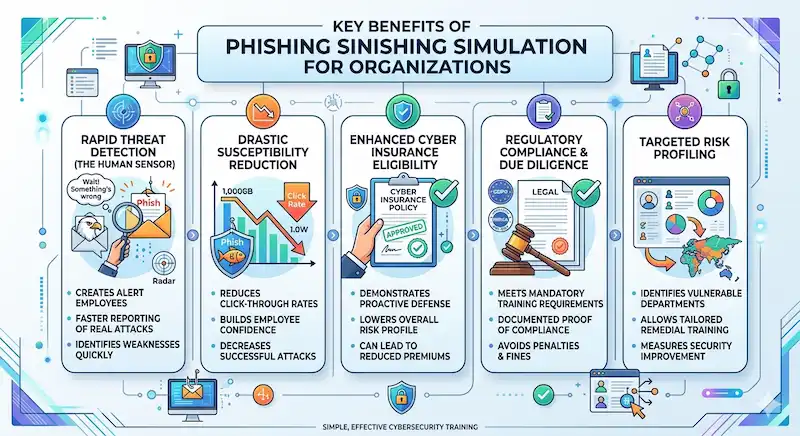 Key Benefits of Phishing Simulation for Organizations