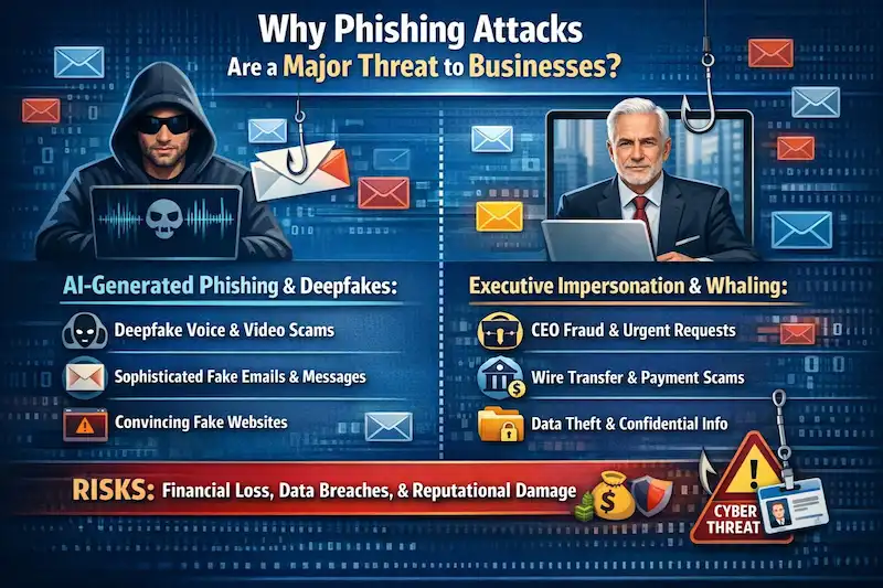 Why Phishing Attacks Are a Major Threat to Businesses